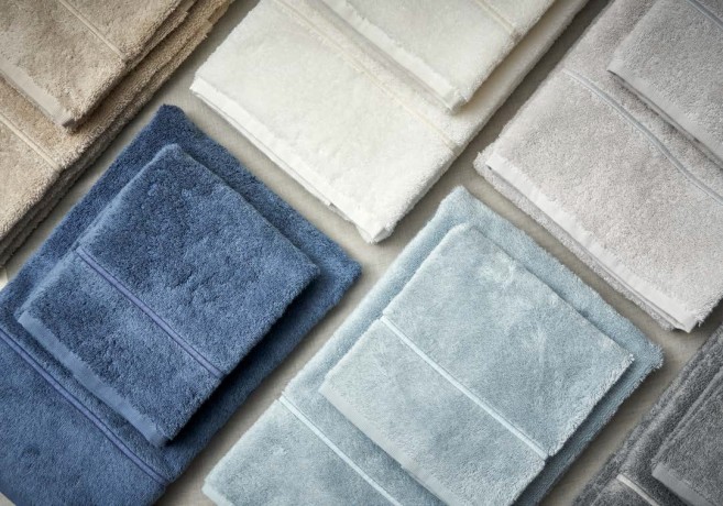 Полотенце Bath Essentials Bread&Butter синий