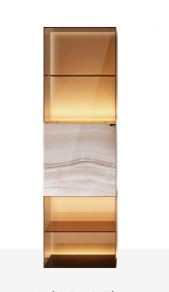 Витрина LAGO 36E8 GLASS арт.1360